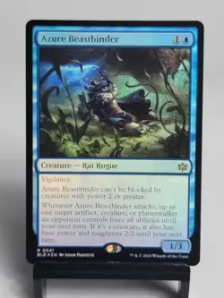 Magic The Gathering - Bloomburrow - Azure Beastbinder - FOIL - Image 1