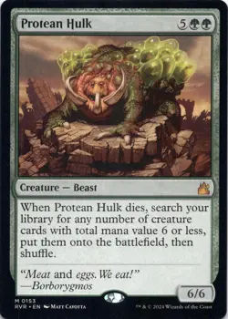 Protean Hulk Ravnica Remastered - Magic MTG NM - Image 1