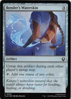 Bender's Waterskin - FOIL - C Avatar: The Last Airbender 255 - MTG - Image 1