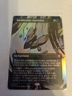 Earthbender Ascension Borderless FOIL 0307 MTG Avatar: TLA Nm/M - Image 1