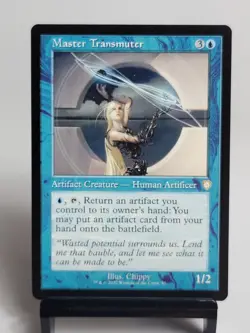 MTG - Commander: The Brothers' War - Master Transmuter - Retro Border - Image 1