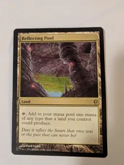 MTG Reflecting Pool Conspiracy slightly damaged - Image 1