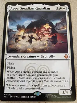 Appa, Steadfast Guardian - #10 Regular - Avatar: The Last Airbender - Mtg - Image 1