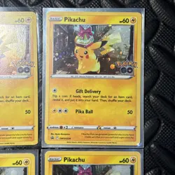 Pokemon Black Star Promo Pikachu SWSH234 SWSH: Sword & Shield Promo 4 Card Lot - Image 3