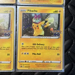 Pokemon Black Star Promo Pikachu SWSH234 SWSH: Sword & Shield Promo 4 Card Lot - Image 4