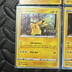 Pokemon Black Star Promo Pikachu SWSH234 SWSH: Sword & Shield Promo 4 Card Lot - Image 5