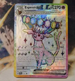 Pokemon TCG; Umbreon & Espeon Black Star Promo SVP175 SVP176 Figure Collection - Image 2