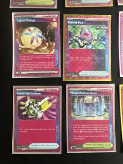 Pokemon Full Art Trainer Tool Stadium Item Rare Lot of 16 Cards TCG Holo English - Image 2