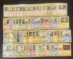 Pokemon Tcg Vintage Bulk Card Lot (75 NM/VLP) WOTC, Ex, D&P, Platinum, HGSS, Neo - Image 1