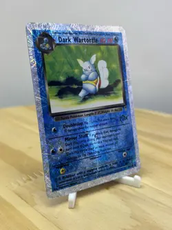 Pokemon Dark Wartortle 39/110 Legendary Collection Reverse Holo **damaged** - Image 2