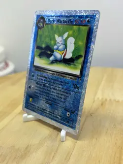 Pokemon Dark Wartortle 39/110 Legendary Collection Reverse Holo **damaged** - Image 3