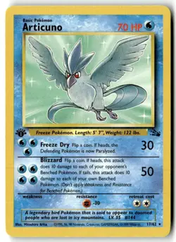 Pick Your Own EX+/NM FOSSIL 1ST EDITION VINTAGE WOTC POKEMON TCG SINGLES - Image 3