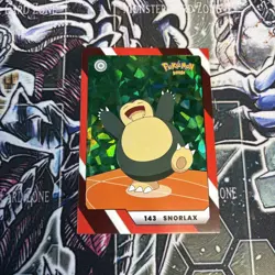 2025 Pokemon Kanto Full House - Green Cracked Ice Holo - Snorlax #143 - Image 1