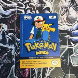 2025 Pokemon Kanto Full House - Green Cracked Ice Holo - Snorlax #143 - Image 2
