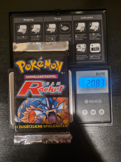 Pokemon GERMAN Team Rocket Booster Pack - Unlimited WOTC - Image 1