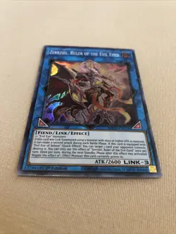 Yugioh! Zerrziel, Ruler of the Evil Eyed - MP20-EN236 - Super Rare - 1st Edition - Image 1