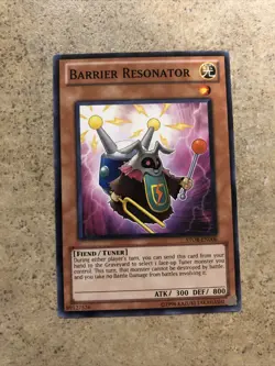 YUGIOH BARRIER RESONATOR STOR-EN006 COMMON LIGHT PLAYED - Image 1