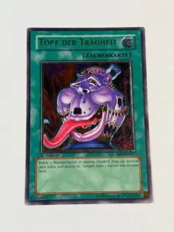 Yugioh GERMAN Pot of Avarice EEN-DE037 EN037 Ultimate Rare 1st Edition LP - Image 1