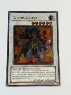 Yugioh GERMAN Goyo Guardian TDGS-EN042 DE042 Ultimate Rare Unlimited LP - Image 1