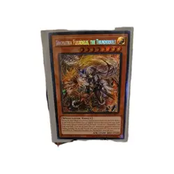 Yu-Gi-Oh! DOOD-EN026 Dogmatika Fleurdelis, the Thunderbolt - Secret Rare - Image 1