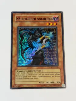 Yugioh GERMAN Night Assailant CP01-DE005 EN005 Super Rare Promo LP - Image 1