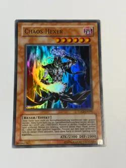 Yugioh GERMAN Chaos Sorcerer TU02-DE001 EN001 Ultra Rare Promo LP #3 - Image 1