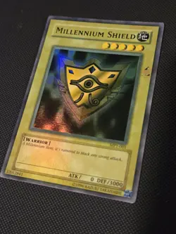 Yugioh Millennium Shield MP1-001 Max Faded Holobleed Misprint MP/LP - Image 2