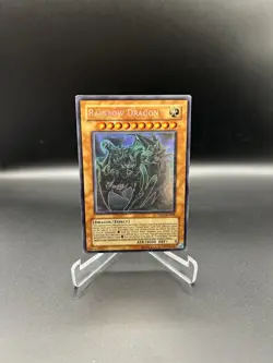 Yu-Gi-Oh! Rainbow Dragon Ghost Misprint Rare (TAEV-EN006) - Image 1