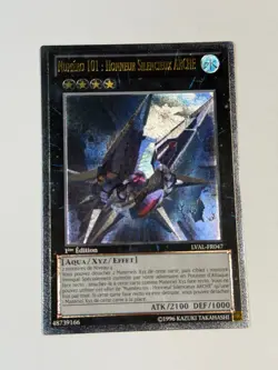 Yugioh FRENCH Number 101 Silent Honor ARK LVAL-FR047 Ultimate Rare 1st Ed LP - Image 1