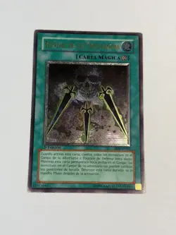 Yugioh SPANISH Swords of Concealing Light FET-SP042 Ultimate Rare 1st Edition LP - Image 1