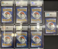 Pokemon Energy Set Bundle Trading Card Game Classic Holo (7 CGC Graded Card). - Image 2