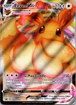 Pokemon SWSH: Sword & Shield Promo Cards #SWSH087 Eevee VMAX - Image 1