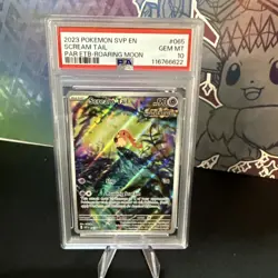 Pokemon Scream Tail 065 Scarlet & Violet Promo Cards Holo PSA 10 Gem Mint - Image 1