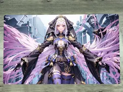 WVICM Playmat El Shaddoll Construct TCG CCG Trading Card Game Mat Mouse Pad - Image 1