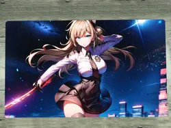WVICM Playmat Sky Striker Ace - Raye TCG CCG Trading Card Game Mat Play Pad - Image 1