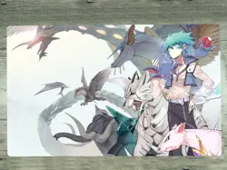 WVICM WVICM Gx Crystal Beast Trading Card Game Mat Playmat TCG CCG Play Mat - Image 1