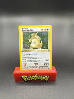 Kangaskhan 1999 Pokemon Jungle 1st Edition #5/64 Rare Holo Vintage LP Card - Image 1
