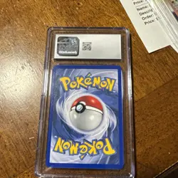 CGc Gem Mint 10 Starmie Chinese Base Set 64/102 Pokemon Card - Image 2