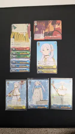 Lot Of 12 Weiss Schwarz Frieren Beyond Journeys End English Cards - Image 1