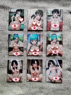 Dragon ball carddass card special custom sexy fan carte laser mirror prism - Image 2