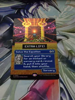MTG Solve the Equation - Rainbow Foil - NM - 0886 - Secret Lair - Image 1