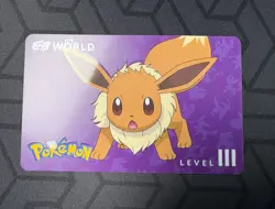Eevee EB Games Membership card Limited edition (NZ/AUS Exclusive) - Level 3 - Image 1