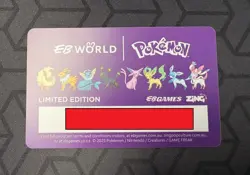 Eevee EB Games Membership card Limited edition (NZ/AUS Exclusive) - Level 3 - Image 2