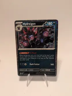 Hydreigon New 2025 McDonalds Happy Meal Holo Pokemon Dragon Discovery Card 10/15 - Image 1