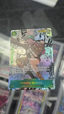 One Piece Card Game Jewelry Bonney Manga Rare *Clean - Image 3