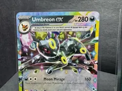 Pokemon TCG Umbreon EX 060/131 & Umbreon 059/131 Prismatic Evolutions - 2 Cards - Image 2