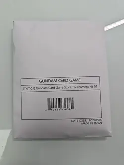 Gundam Card Game Store Tournament Kit TKIT-01 English NEW SEALED TCG - Image 1
