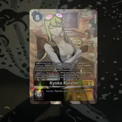 Kyoko Kuremi Foil Digimon TCG Card BT22-101 NM Condition - Image 1