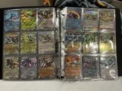 Pokemon Card Binder Collection - 17 full pages (306 Total) All Holos - Image 4