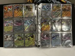 Pokemon Card Binder Collection - 17 full pages (306 Total) All Holos - Image 5